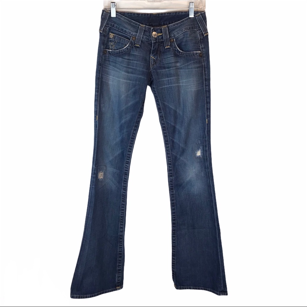 True Religion Bobby Boot Cut Jean Distressed 26